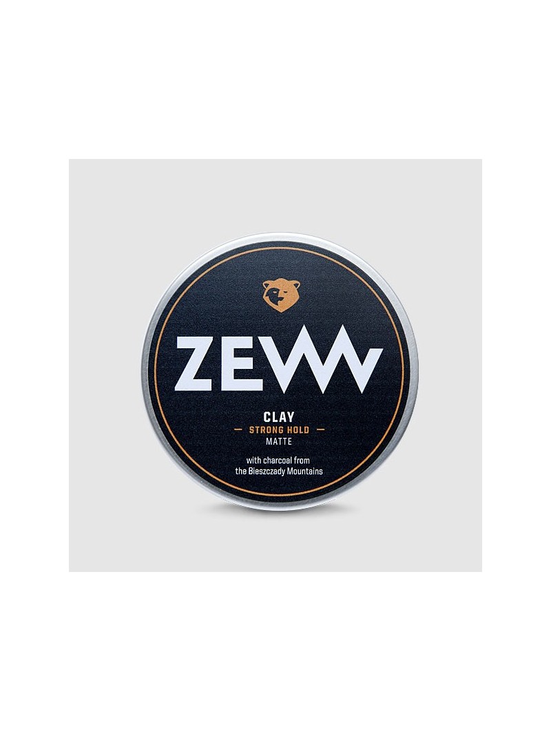 Zew for Men Charcoal Hair Clay matt 100ml