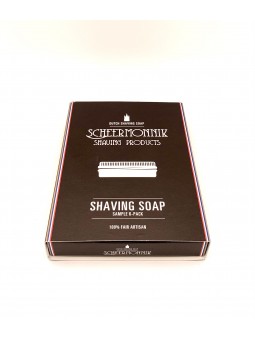 Scheermonnik Sample pack 6 Shaving Soap 15g