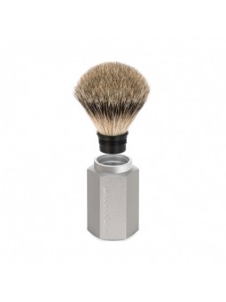 Mühle Shaving Brush Hexagon Pure Silvertip