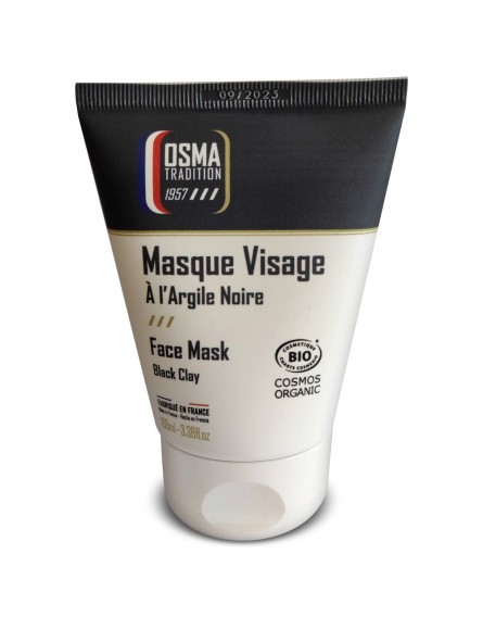 Mascarilla Facial de Arcilla Negra Osma 100ml