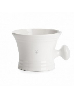 Bol de Porcelana Mühle con Asa Blanco.