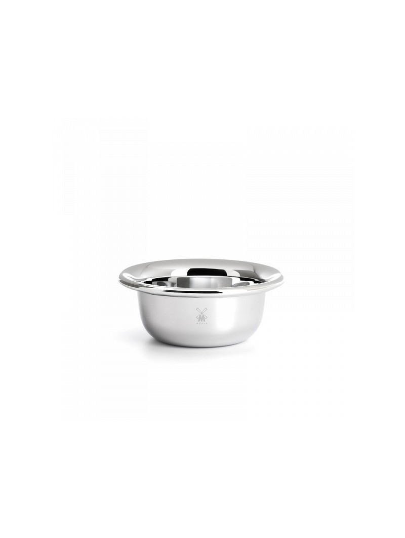 Edwin Jagger Polished Stainless Steel Shaving Bowl