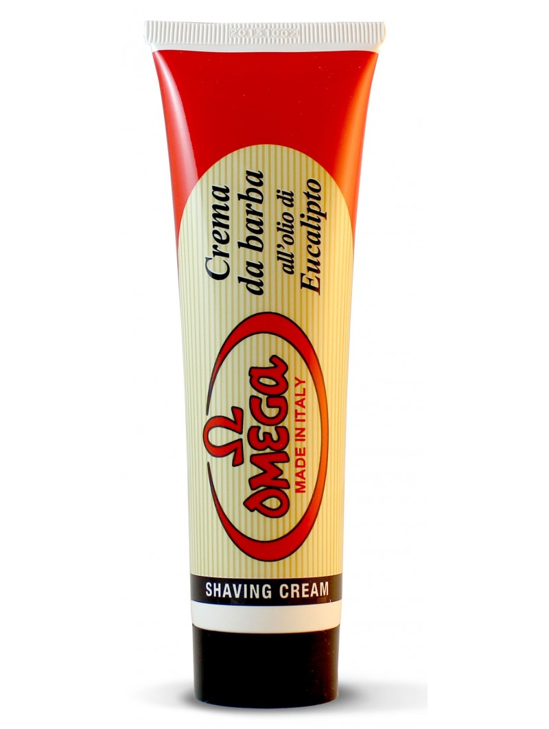 Omega Eucalyptus Oil Shaving Cream Tube 100ml