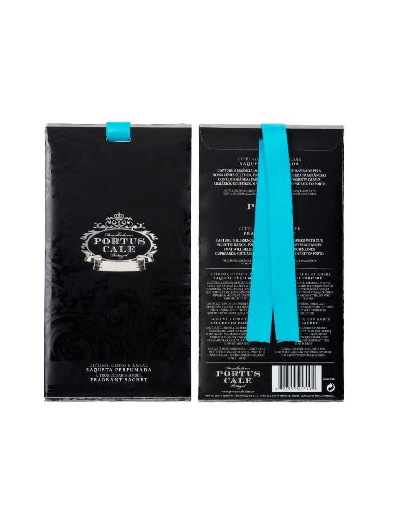 Sachet para armario Portus Cale Black Edition