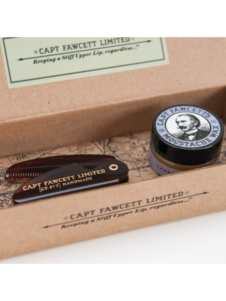 Estuche Bigote Cera&Peine Captain Fawcett Ylang Ylang 