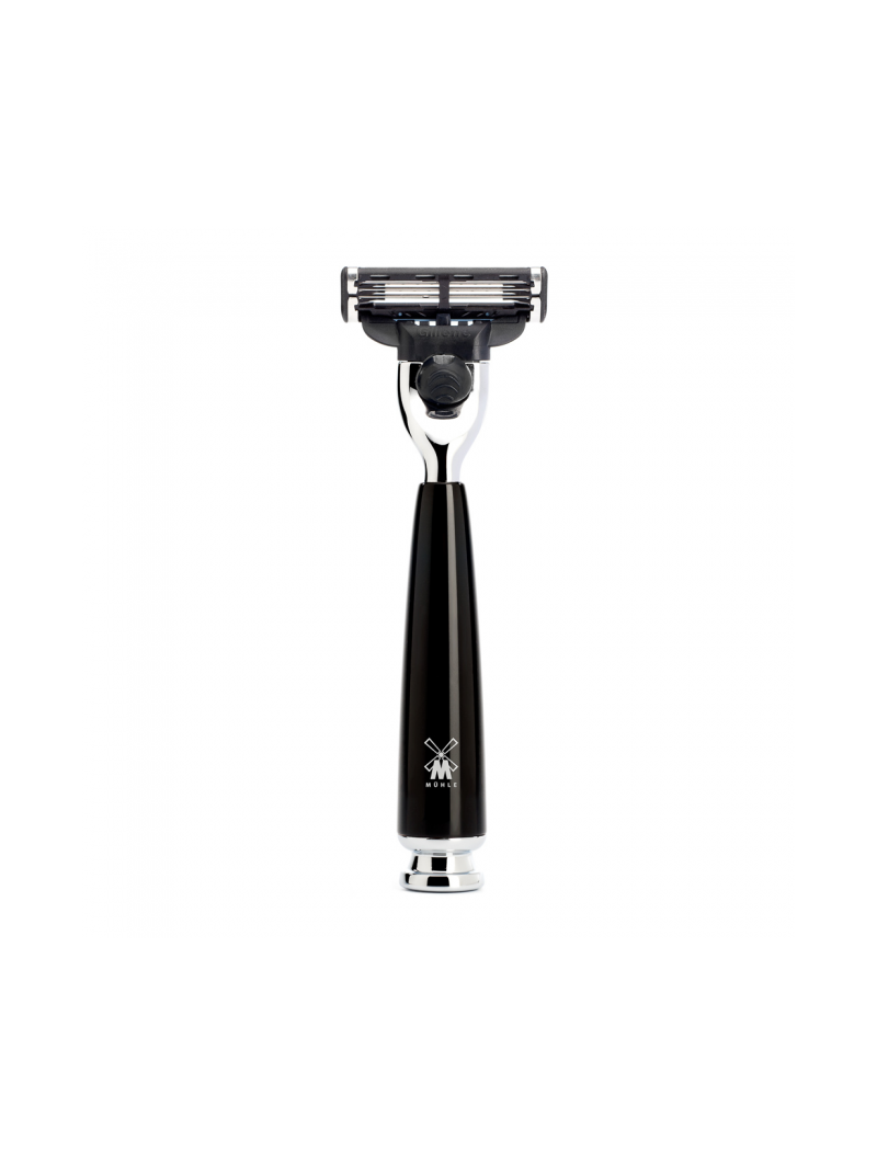 Maquinilla de Afeitar Mühle Cabezal Gillette® Mach3 Negra