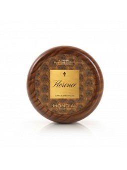 Crema de Afeitar  Florence. Bol de madera  Mondial  140ml 