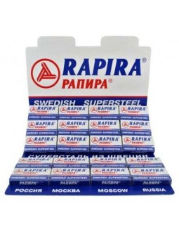 100 Cuchillas Doble Hoja  Rapira Supersteel