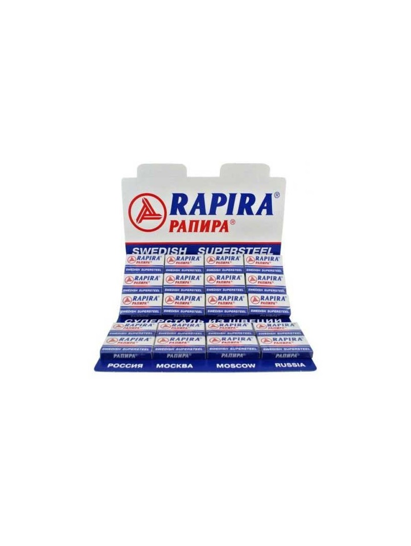 100 Cuchillas Doble Hoja  Rapira Supersteel