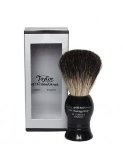 Brocha de Afeitar Taylor of Old Bond Street Pure Badger. Negra 