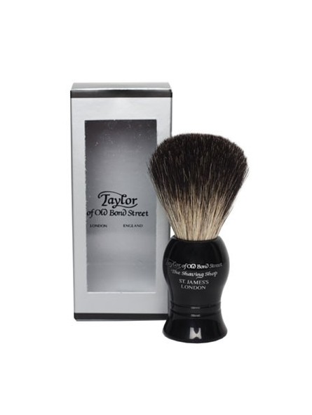 Brocha de Afeitar Taylor of Old Bond Street Pure Badger. Negra 