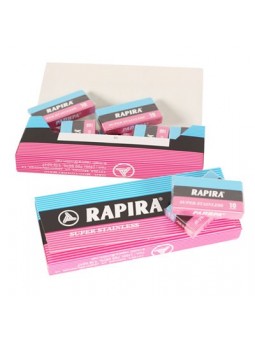 100 Cuchillas Doble Hoja Rapira Classic