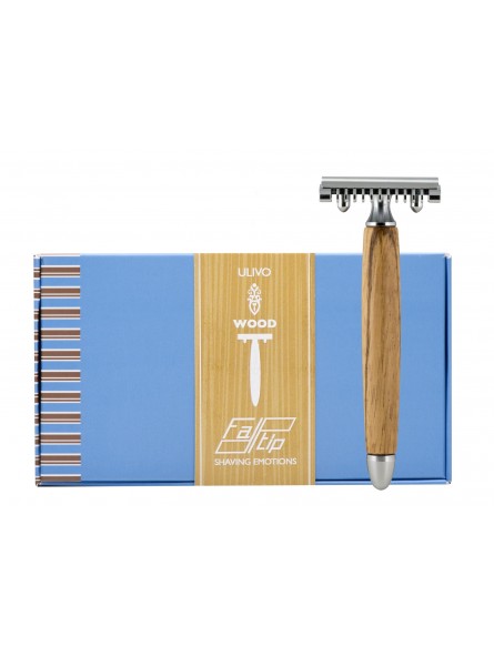 Double Edge Safety Razor Fatip Olive Wood