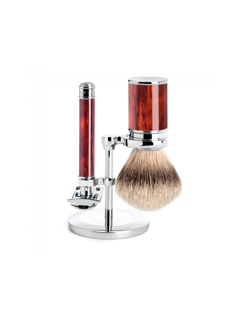 Mühle Traditional Shaving Set Silvertip Shaving Brush & R108 Safety Razor