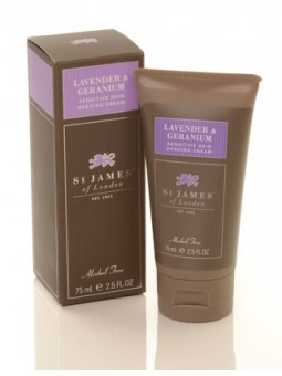 Crema de Afeitar St. James of London Lavanda & Geranio ubo 75ml 