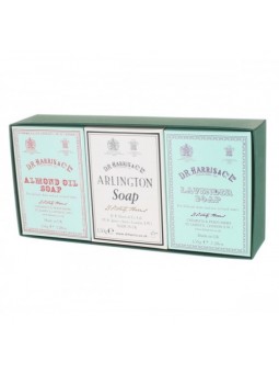 Pack 3 Jabones Baño Almendra, Arlington & Lavanda  D.R. Harris 3 x 150gr