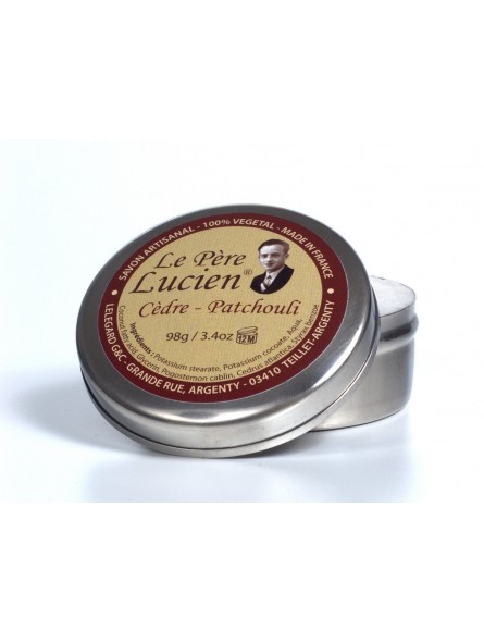 Le Pere Lucien Cedar & Patchouli Shaving Soap 98g