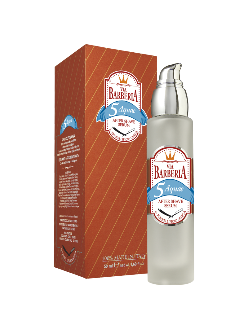 After Shave Serum Via Barberia Aquae 50ml