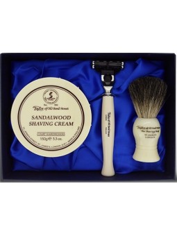 Taylor of Old Bond Street Jermyn Street Collection Shaving Cream, brush and razor Gift Box Set