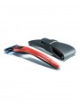 Set de Maquinilla de Afeitar Gillette Fusion Roja Cooper y Funda Silicona Bolin Webb