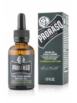 Aceite para Barba Ciprés y Vetiver Proraso 30ml