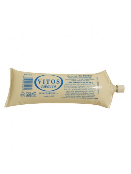 Crema de Afeitar Vitos Tabacco profesional 500ml.