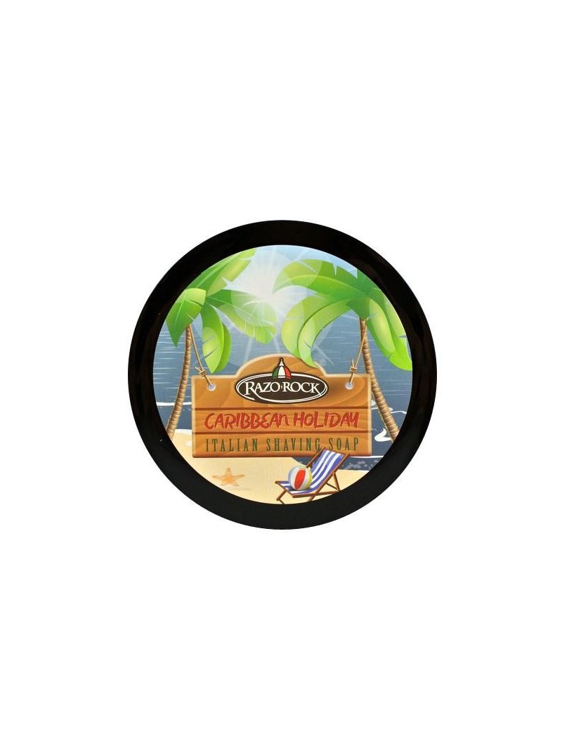 Jabón de Afeitar Caribbean Holiday Razorock 150ml