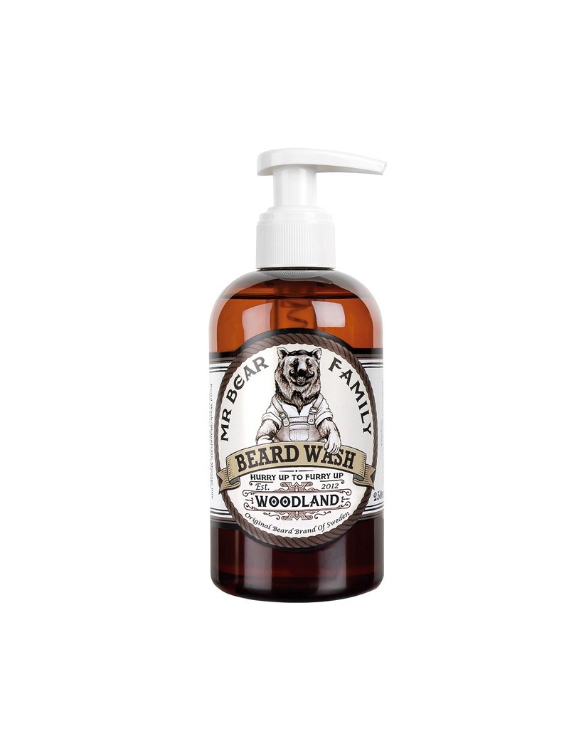 Champú Barba Woodland Mr Bear 250ml