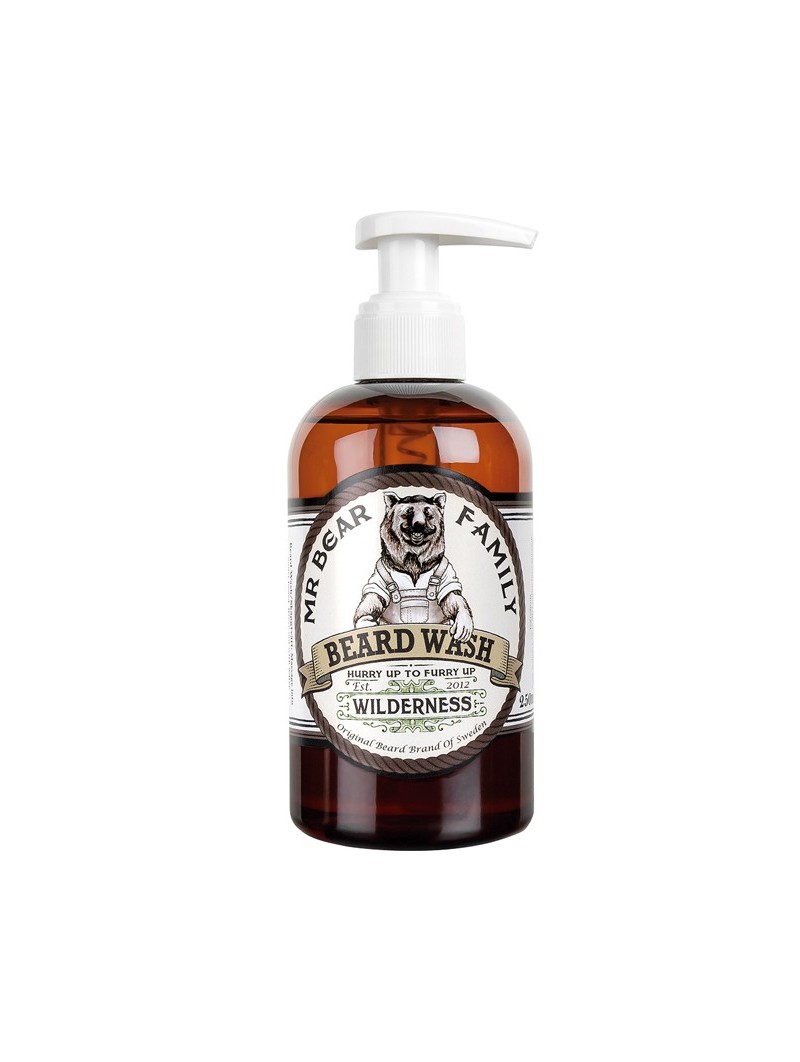 Mr Bear Wilderness Beard Shampoo 250ml