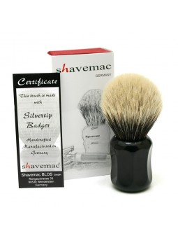 Shavemac Shaving Brush CB3  Silvertip 2-Band