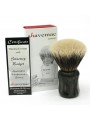 Shavemac Shaving Brush ML2 Silvertip 2-Band 50mm Black/Brown