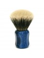 Shavemac Shaving Brush MB2 Silvertip 2-Band Fan Shape 50mm Blue/Marble