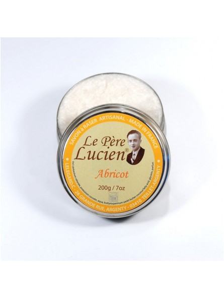 Jabón de Afeitar Artesanal Albaricoque Le Perè Lucien Bol 200gr.