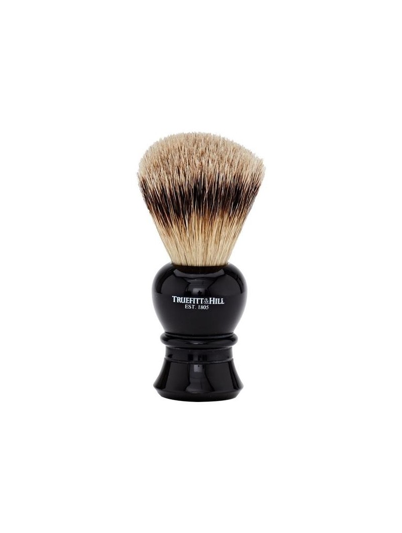 Trueffit & Hill Regency Shaving Brush Super Badger Ebony