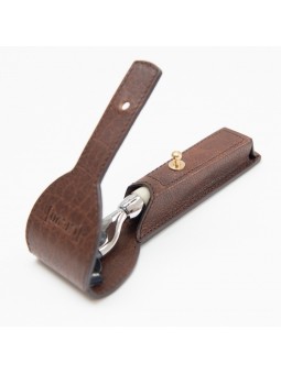 Captain Fawcett Mach 3 Razor wiht Leather Case