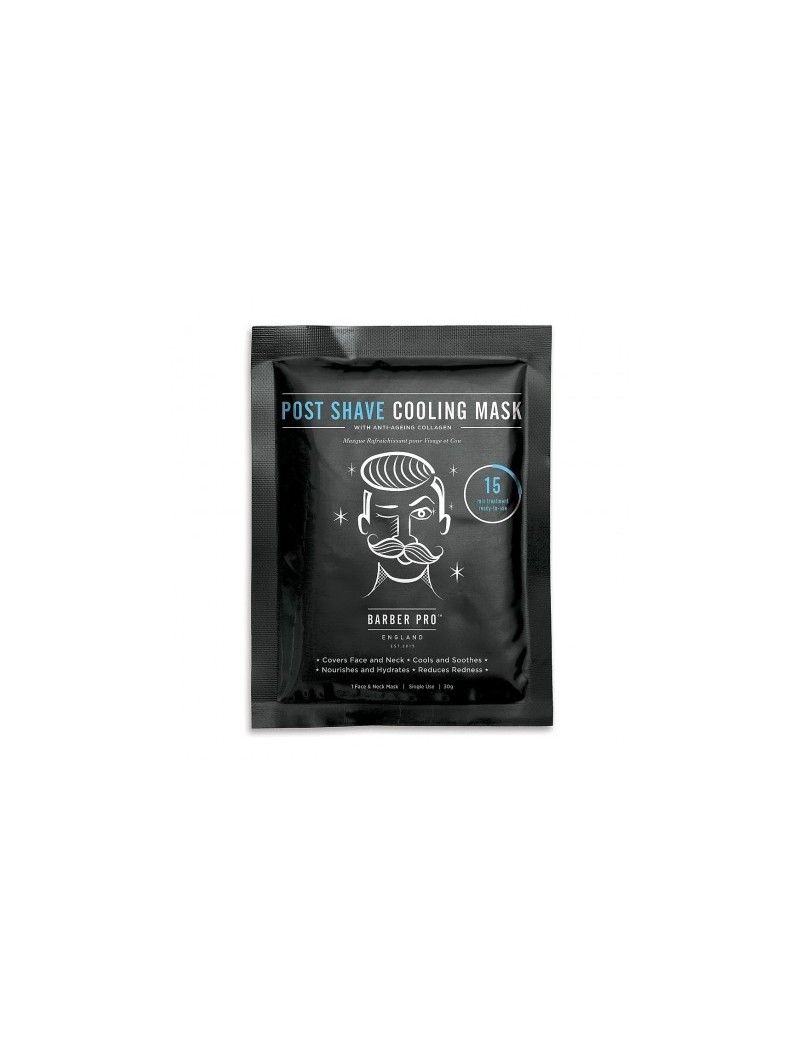 Barber Pro Post Shave Cooling Mask 30gr