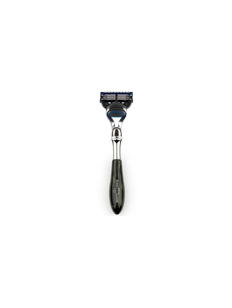 Edwin Jagger Chatsworth Fusion ProGlide Black Marble Shaving Razor