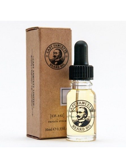 Captain Fawcett Beard Oil Private Stock 10ml Travel Size