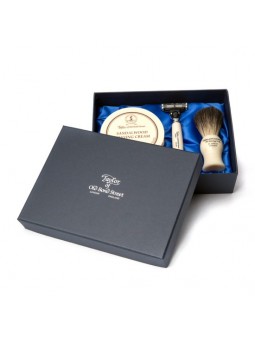 Taylor of Old Bond Street nº74 Sandalwood Shaving Cream, brush and razor Gift Box Set