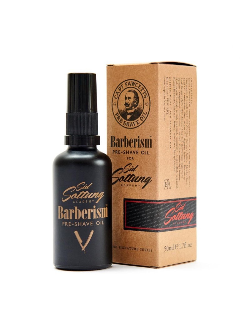 Aceite Pre-Afeitado Barberism Captain Fawcett 50ml