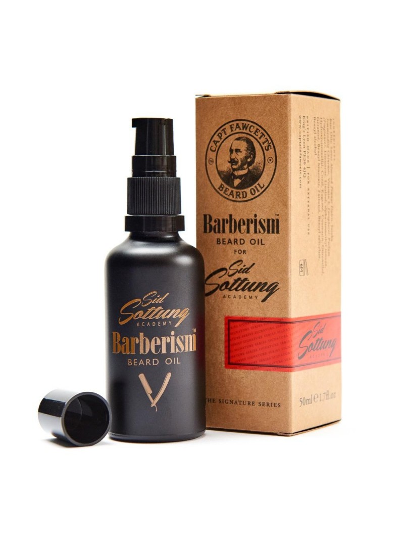 Captain Fawcett Beard Oil Barberism 50ml