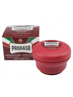 Jabón de Afeitar Proraso Sándalo & Manteca de Karité 150ml.