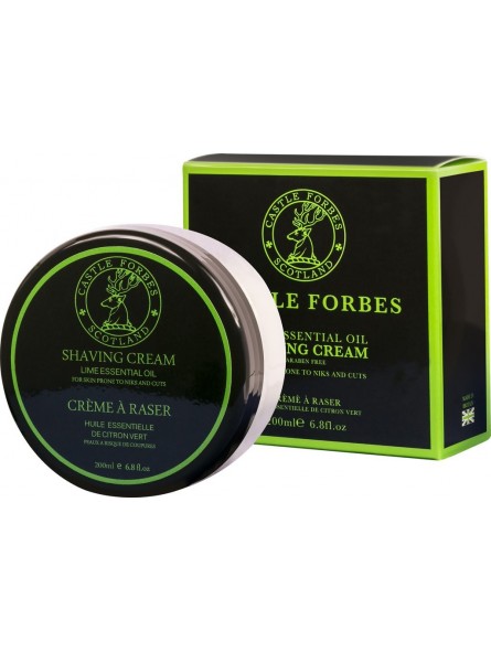 Crema Afeitar Aceites Esenciales Lima Castle Forbes 200ml